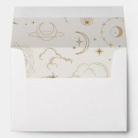 Celestial Mystical Star sign return address