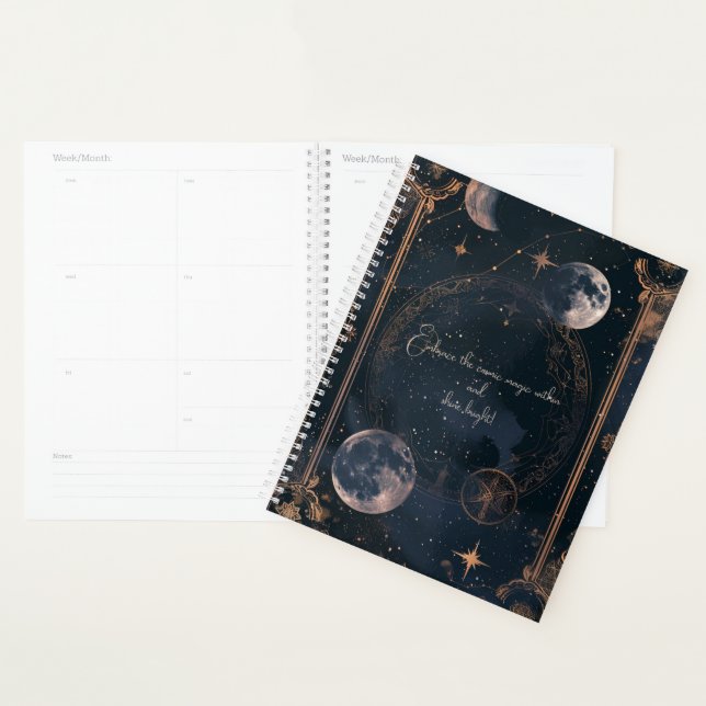 Celestial Mystique Planner/Notebook Planner (Display)