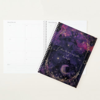 Celestial Mystique Planner/Notebook Planner