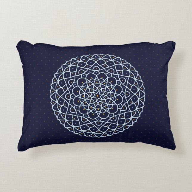 Celestial Night Accent Pillow (Front)