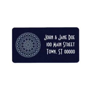 Celestial Night Address Label