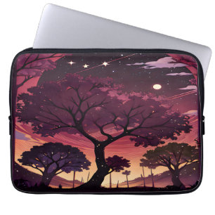 Celestial night laptop sleeve