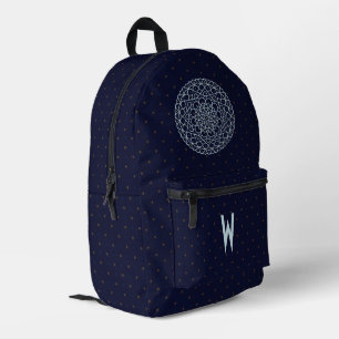 Celestial Night Printed Backpack