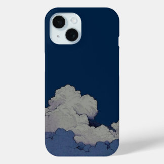 Celestial Night Sky & Clouds iPhone Case
