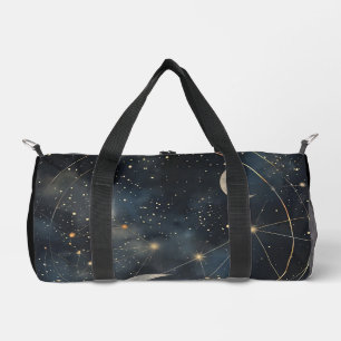Celestial Night Sky, Cosmic Vibes for Yoga Duffle Bag