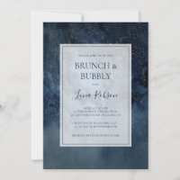 Celestial Night Sky With Frame Brunch and Bubbly