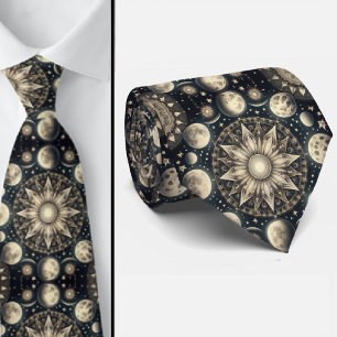 Celestial Pattern Tie