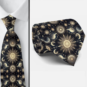 Celestial Pattern Tie