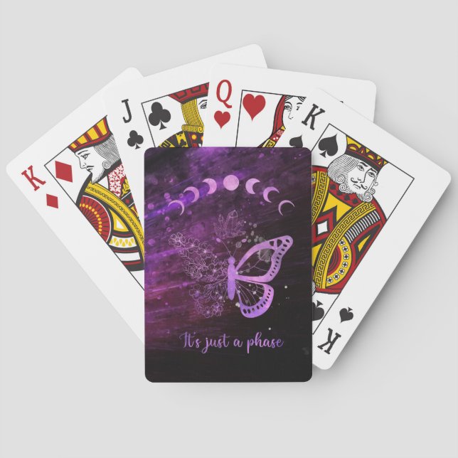 Celestial Phases Playing Cards (Back)