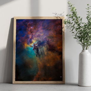 Celestial Photo Lagoon Nebula 8x10 Poster