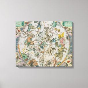 Celestial Planisphere Showing the Signs of the Zod