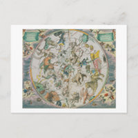Celestial Planisphere Showing the Signs of the Zod