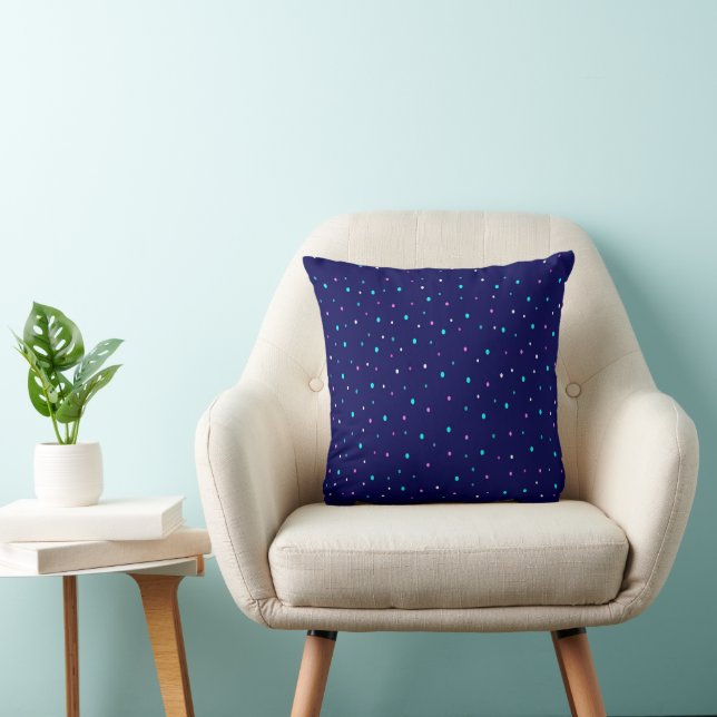 Celestial Polka Dots  Cushion (Chair)