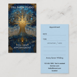 Celestial Portal Tree of Life Appointment Card