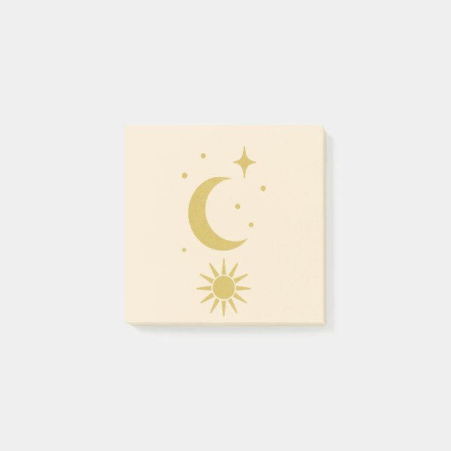 Celestial  post-it notes (Front)