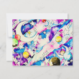 Celestial Poster Card