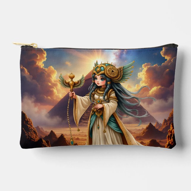 Celestial Priestess of the Golden Pyramid. Accessory Pouch (Front)