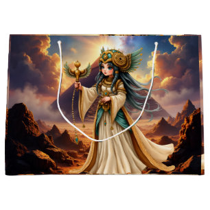 Celestial Priestess of the Golden Pyramid. Large Gift Bag