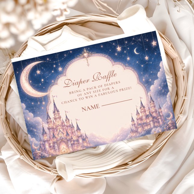 Celestial Princess Castle Diapper Raffle Enclosure Card (Creator Uploaded)