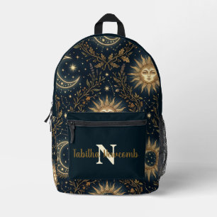 Celestial Printed Backpack