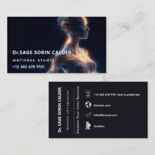 Celestial Pulse Energy Healing Business Card