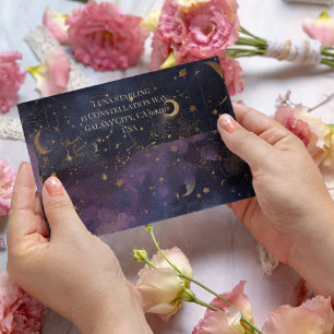 Celestial Quinceañera, custom Envelope
