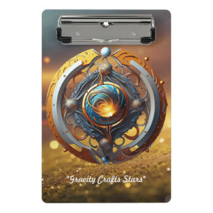 "Celestial Radiance" Mini Clipboard