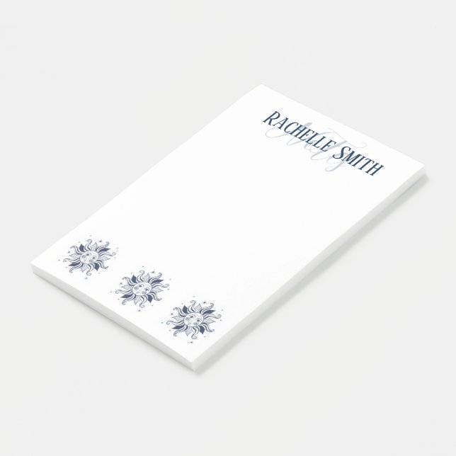 Celestial Radiance Post-it Notes (Angled)