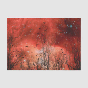 Celestial Red Tissue Paper