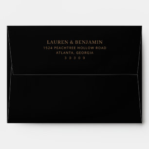 Celestial Romance Wedding Envelope