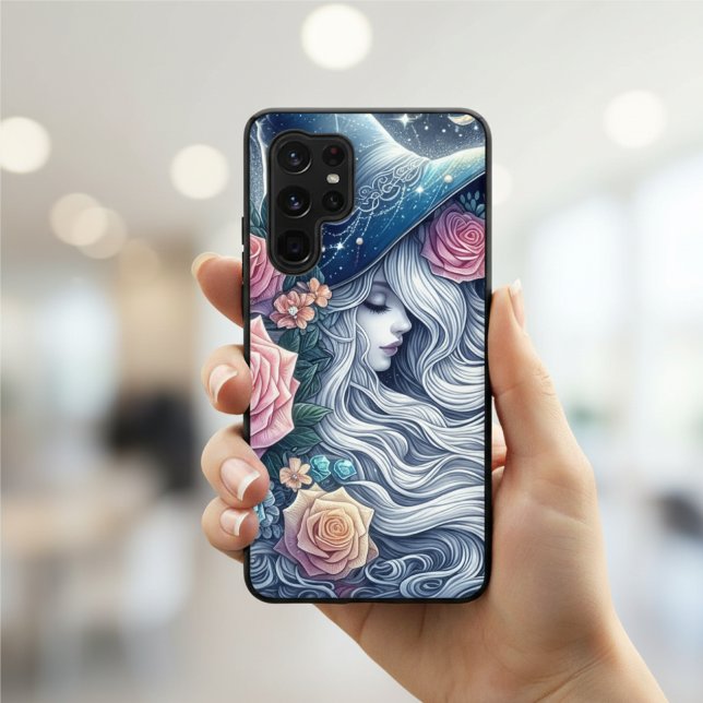Celestial Rose Witch Dreamscape Samsung Galaxy S22 Ultra Case (Creator Uploaded)
