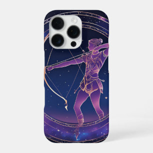 Celestial Sagittarius Zodiac Sign iPhone 16 Pro Case
