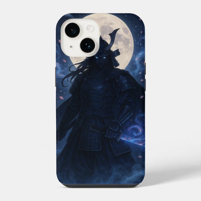 Celestial Samurai Phone Case | Dark Fantasy Anime  (Back)