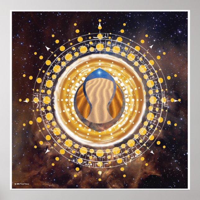 Celestial Sands: Primordial Pathways Poster (Front)