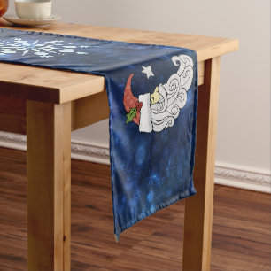 Celestial Santa Medium Table Runner
