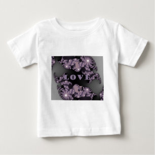 Celestial Sentiments I Love You Galactic Greeting  Baby T-Shirt