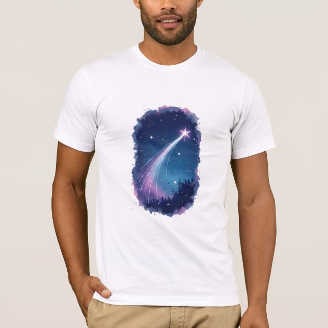 Celestial Shooting Star Magic T-Shirt (Front)