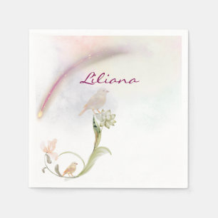 Celestial shooting star Paper napkins