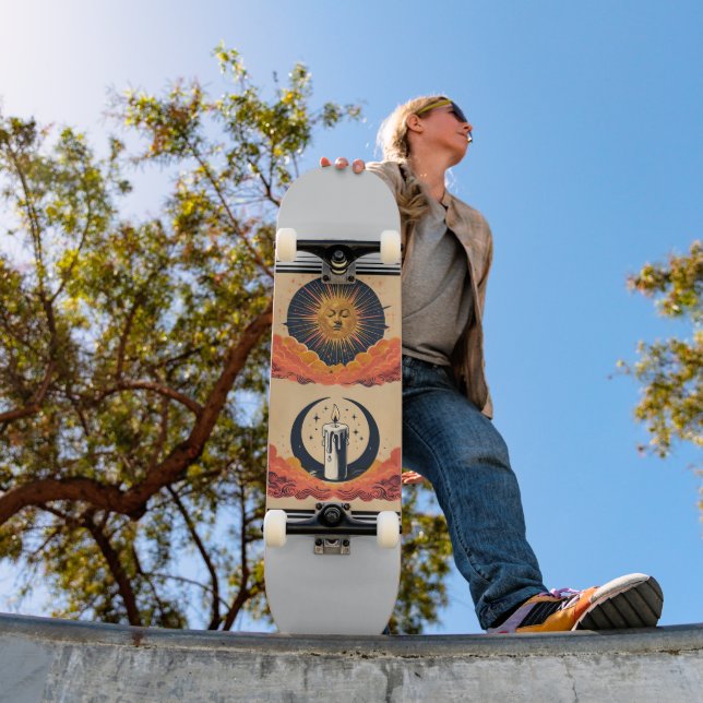 Celestial Siblings Skateboard (Outdoor 1)