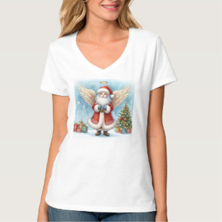 Celestial Sketch Noël Euphoria: Santa's Winter Won T-Shirt