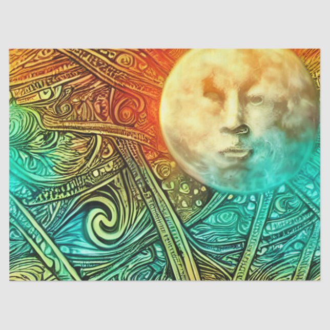 Celestial Sky Tissue Paper (Front)