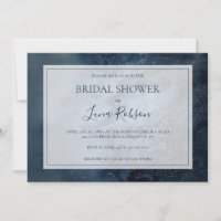 Celestial Sky With Frame Horizontal Bridal Shower