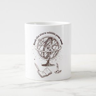 Celestial Soul Wisdom Vintage Armillary Sphere Large Coffee Mug