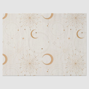 Celestial space light star moon universe fabrics tissue paper