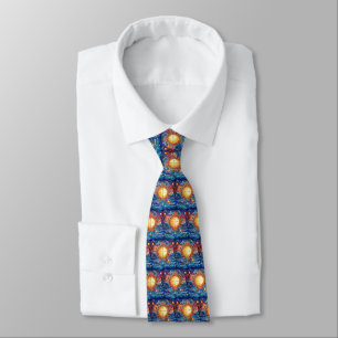 Celestial Stained Glass Neck Tie