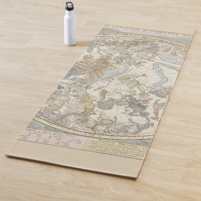 Celestial Star Map Zodiac Constellation I Yoga Mat (In Situ)