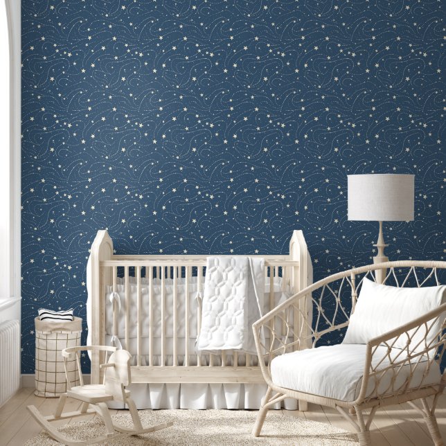 Celestial Star Trails Wallpaper (Kids)