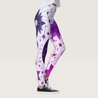 Celestial Stars Dreams Leggings