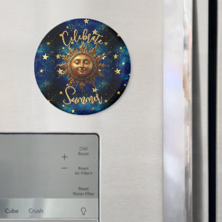 Celestial Summer Celebrate Summer  Magnet