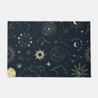 Celestial Sun and Moon Mystical 